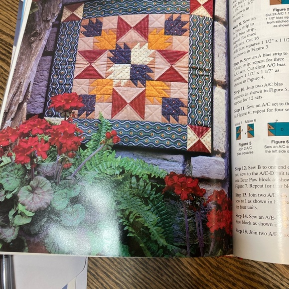 House of White Birches Quick Creative Quilting hard cover book - Picture 8 of 9